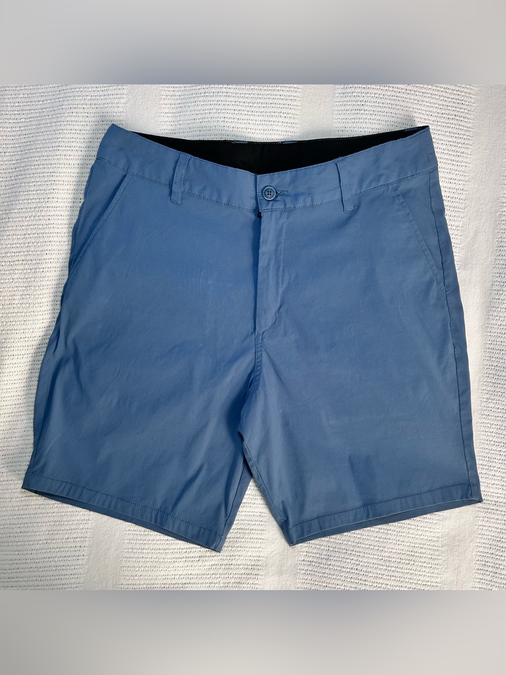 Marsh Wear Prime Shorts Men’s 32 Hybrid Fishing Chino 8” Inseam Copen Blue